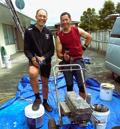 chris and mark - masters of roof painting - A